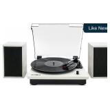 Victrola Montauk Bluetooth Record Player - White