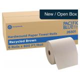 Pacific Blue 6-Pk Hardwound Paper Towels 800'