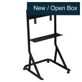GTPLAYER Mobile TV Stand 32-65' Adjustable Black