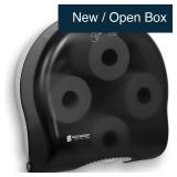 San Jamar Carousel Tissue Dispenser 4-Stn Black