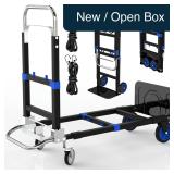 Suzhi 3-in-1 Heavy Duty Hand Truck Dolly 500 Lbs