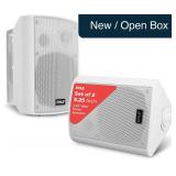 Pyle 5.25' Bluetooth Speakers 240W Marine White