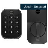 Yale YRD430-BLE-BSP Black Suede Keyless Entry Lock