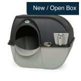 Omega Paw Roll N Clean Litter Box Black 20x23x10.5