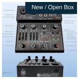 Pyle 4-Ch Wireless DJ Mixer - Black