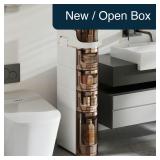 VECELO 4-Tier Slim Bathroom Storage Cabinet