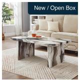 Roundhill Cavira Faux Marble Coffee Table