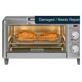 BLACK+DECKER 4-Slice Air Fry Oven 5-in-1