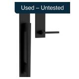 Kwikset Caerus Dummy Deadbolt Handleset Matte
