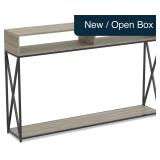 Safdie & Co. Dark Taupe Entry Table 26x10x23