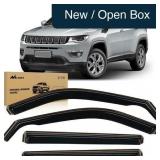 Nilight Vent Window Visors 4PCS for Jeep Compass