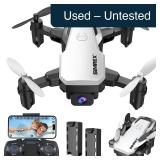 SIMREX Mini Drone 720P Camera 2 Batteries (White)