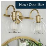 PRIMEPLUS 3-Light Bathroom Vanity Light Gold 11'