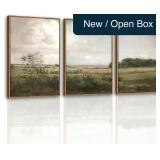 VIYYIEA Large Framed Canvas Art 16x24 3-Pc Set