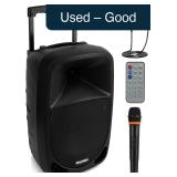Pyle PSBT105A 1000W Portable Bluetooth PA Speaker
