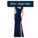 Xscape Women's Size 4 Embellished Floor Length