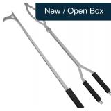 40' Stainless Steel Fire Tongs Set, Heavy Duty