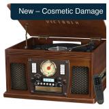 Victrola 8-in-1 Bluetooth Record Player - Espresso