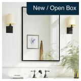 Sunniry 16x20' Black Vanity Mirror