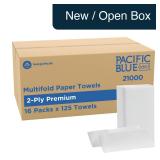 Georgia-Pacific 2-Ply Paper Towels, White, 16 Pk