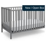 Delta Children 4-in-1 Convertible Crib - Grey