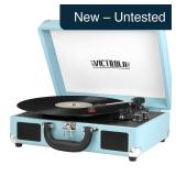 Victrola 3-Speed Suitcase Turntable Bluetooth