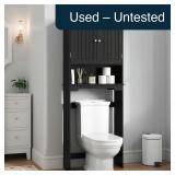 DUMOS Over Toilet Storage Cabinet Double Doors