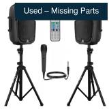 Pyle 10' Portable PA System 1000W Bluetooth