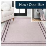 JONATHAN Y 9X12 Indoor Area Rug Light/Dark Purple