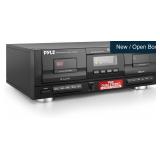 PyleUsa Dual Stereo Cassette Deck USB MP3