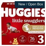 Huggies Little Snugglers Diapers 76Ct Size 3