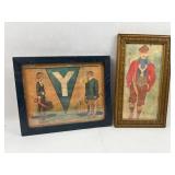 Grant Hamilton Yale Print & Golfer W/C