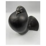 Bronze Sleeping Bird Sculpture