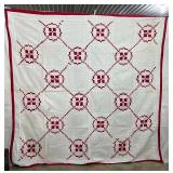 Burgoyne Surrounded Cotton Quilt Top
