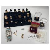 Sarah Coventry Ring, Watch, Vtg Jewelry