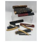 10 Vtg C-Mon & Union Razors w/ Coffins