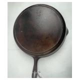 American No. 14 Cast Iron Skillet w/ US