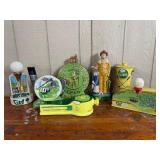 Ezra Brooks & Heritage Golf Decanters