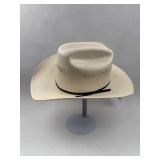 Woven Straw Cattleman Crease Cowboy Hat