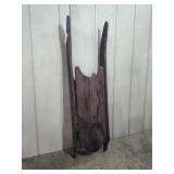 Primitive Wood & Iron Child's Sled