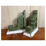 Pair Victorian Painted Wood Corbels