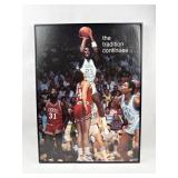 Michael Jordan Tar Heels Vtg Poster