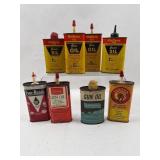 Outers, Sears & Hoppe's Vtg Oiler Tins