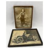 Ernest Hack & Unknown, 2 Gelatin Prints