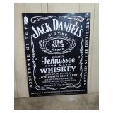 Jack Daniel's Embossed Tin Sign, 2007