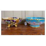 2 Limoges & Pitkin & Brooks Porc. Bowls