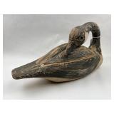 Preening Hollow-Body Canada Goose Decoy
