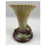 Roseville Pinecone Trumpet Vase 121-7