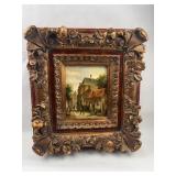 Talley, Dutch Street Scene, Oil/Panel