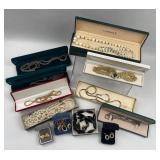 Costume & Fine Jewelry w/ 14K Gold Pair